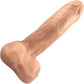 Lonestar Vixskin Realistic Silicone Dildo By Vixen - Vanilla