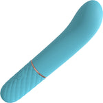 Loveline Dolce Rechargeable Waterproof Silicone Mini G-Spot Vibrator - Blue