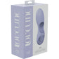 Loveline Joy Rechargeable Waterproof Silicone Finger Vibrator - Lavender