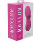 Loveline Joy Rechargeable Waterproof Silicone Finger Vibrator - Pink