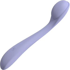 Loveline Juicy Rechargeable Waterproof Silicone Flexible G-Spot Vibrator - Lavender