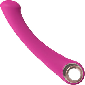 Loveline Luscious Rechargeable Waterproof Silicone G-Spot Vibrator - Pink