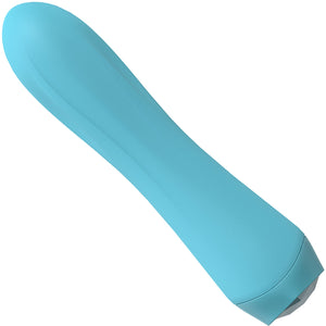 Loveline Serenade 10 Function Rechargeable Waterproof Silicone Vibrator - Blue