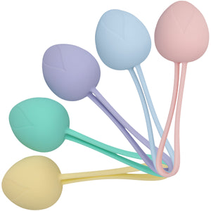 Loveline PelviFit® Berry Multi Weight Waterproof Multicolor Kegel Kit