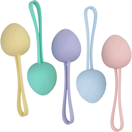 Loveline PelviFit® Berry Multi Weight Waterproof Multicolor Kegel Kit