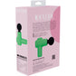 Loveline MicroBoost 10 Function Vibrating Waterproof Silicone Massager - Green