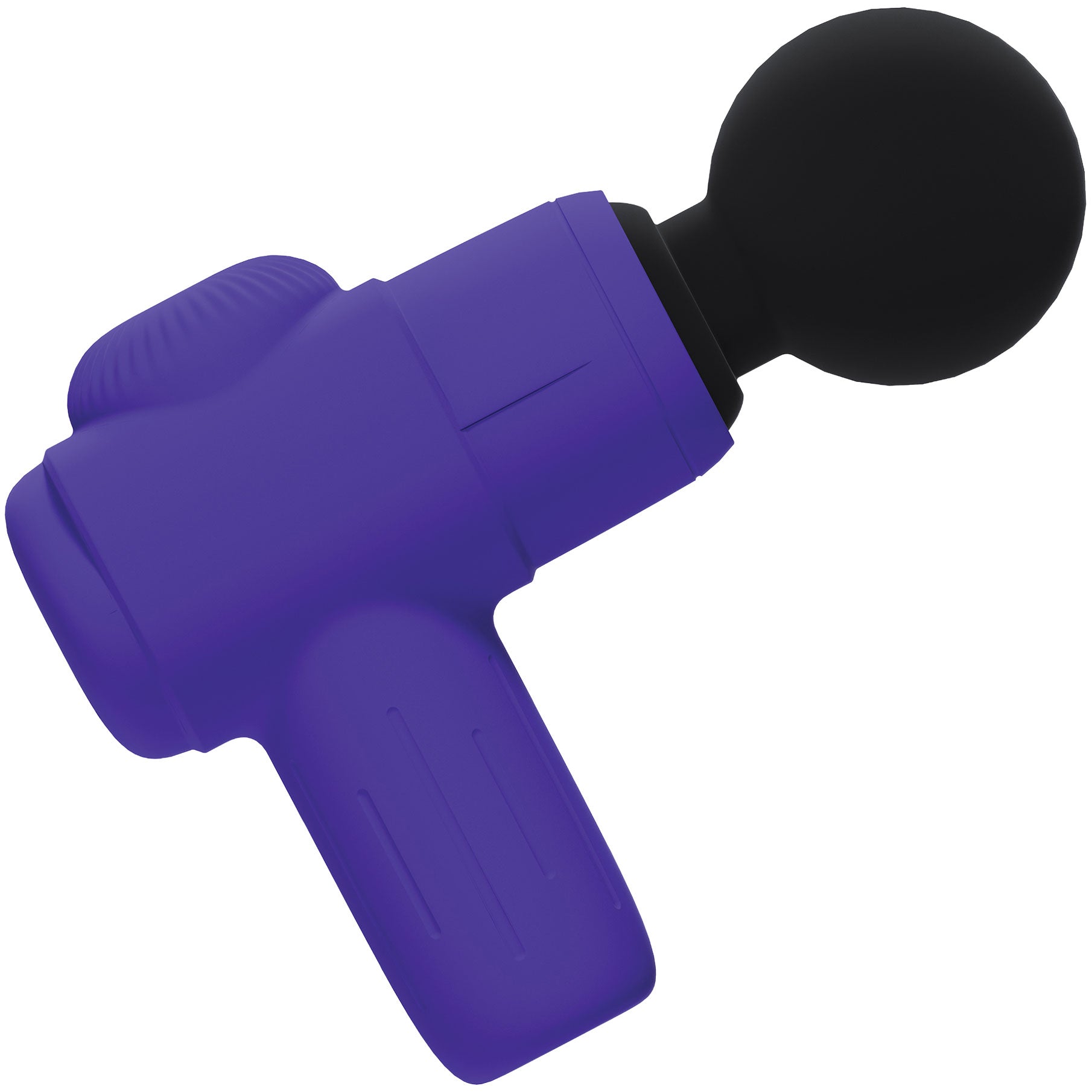 Loveline MicroBoost 10 Function Vibrating Waterproof Silicone Massager - Purple