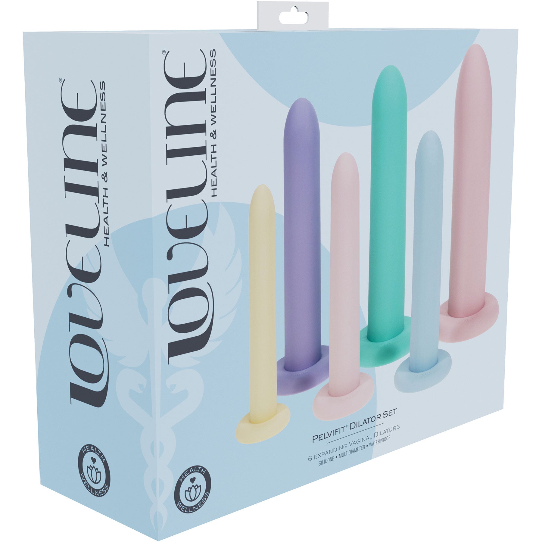 Loveline PelviFit® Expanding Silicone Multicolor Vaginal Dilator Set