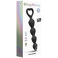 Bing Bang Silicone Anal Beads By Love To Love - Large, Black Onyx