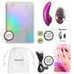 Dreamer Rechargeable Silicone Clitoral Flapping Stimulator By Love To Love - Iridescent Berry