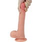 Finubar 6" Realistic Dual Density Silicone Dildo With Suction Cup & Balls By Pleasure Engine