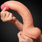 Horus Lupercal XL 9" Realistic Dual Density Silicone Dildo With Suction Cup & Balls By Pleasure Engine