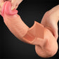 Sigmar XL 9.5" Realistic Dual Density Silicone Dildo With Suction Cup & Balls By Pleasure Engine