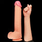 Sigmar XL 9.5" Realistic Dual Density Silicone Dildo With Suction Cup & Balls By Pleasure Engine