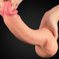 Sigmar XL 9.5" Realistic Dual Density Silicone Dildo With Suction Cup & Balls By Pleasure Engine