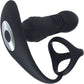 LEVELZ Vibrating & Thrusting Silicone Prostate Massager With Tri O Cock Ring