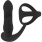 LEVELZ Vibrating & Thrusting Silicone Prostate Massager With Tri O Cock Ring