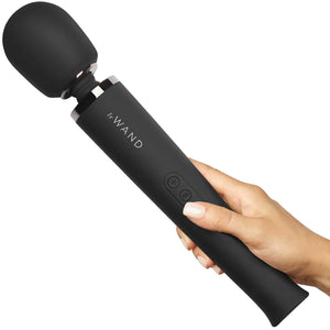 Le Wand Rechargeable Vibrating Body Massager - Black