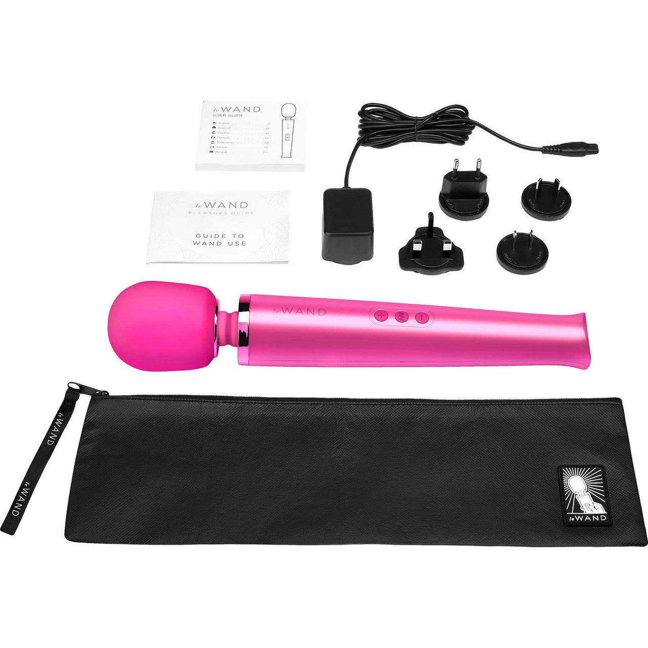 Le Wand Rechargeable Vibrating Body Massager - Magenta