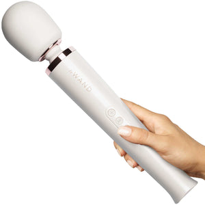 Le Wand Rechargeable Vibrating Body Massager - Pearl White