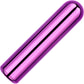 Le Wand Bullet Waterproof Vibrator With Textured Silicone Sleeve & Ring - Cherry Purple