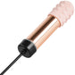 Le Wand Bullet Waterproof Vibrator With Textured Silicone Sleeve & Ring - Rose Gold