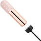 Le Wand Bullet Waterproof Vibrator With Textured Silicone Sleeve & Ring - Rose Gold