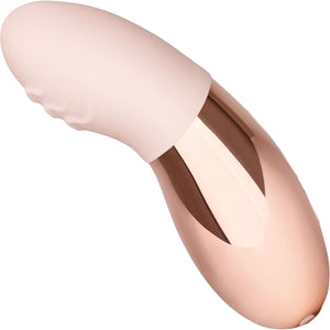 Le Wand Point Rechargeable Waterproof Palm Sized Vibrator - Rose Gold