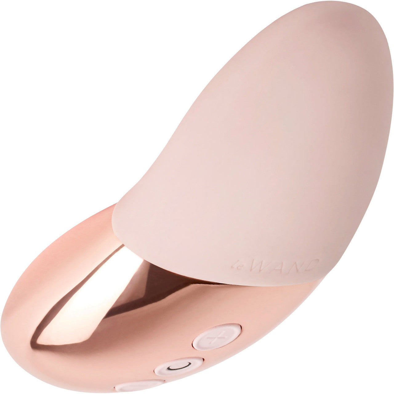 Le Wand Point Rechargeable Waterproof Palm Sized Vibrator - Rose Gold