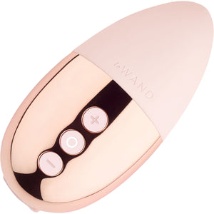 Le Wand Point Rechargeable Waterproof Palm Sized Vibrator - Rose Gold