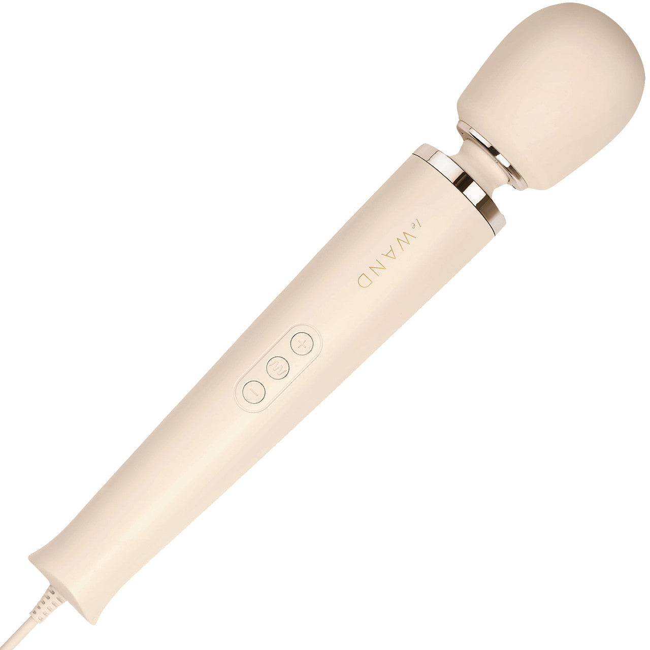 Le Wand Plug-In Vibrating Body Massager - Cream