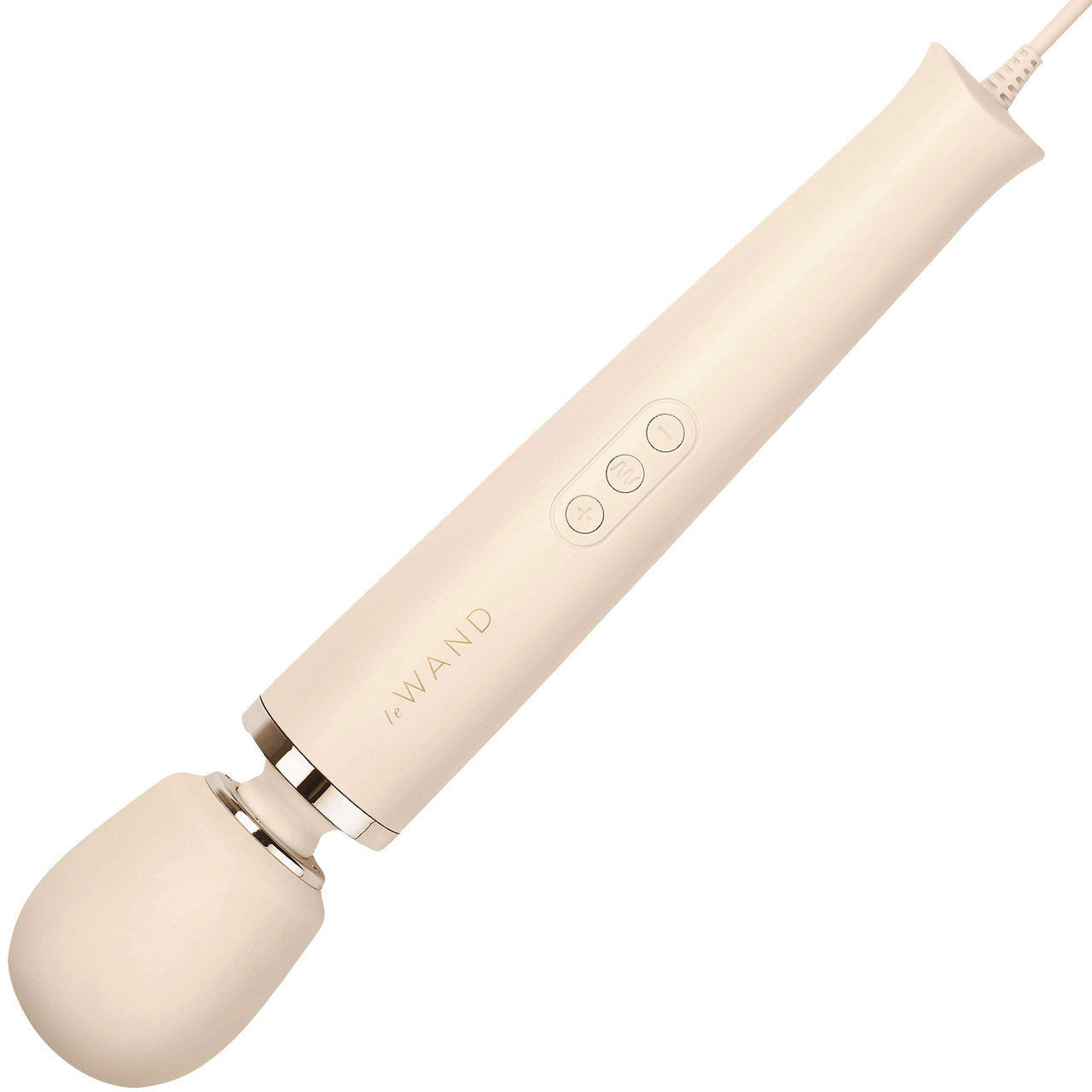 Le Wand Plug-In Vibrating Body Massager - Cream