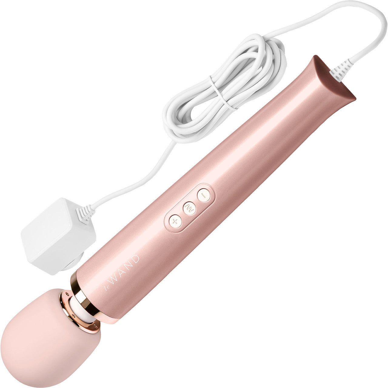 Le Wand Plug-In Vibrating Body Massager - Rose Gold