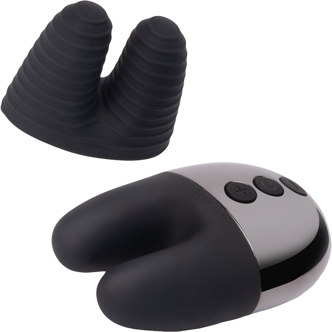 Le Wand Double Vibe Waterproof Rechargeable Vibrator - Black