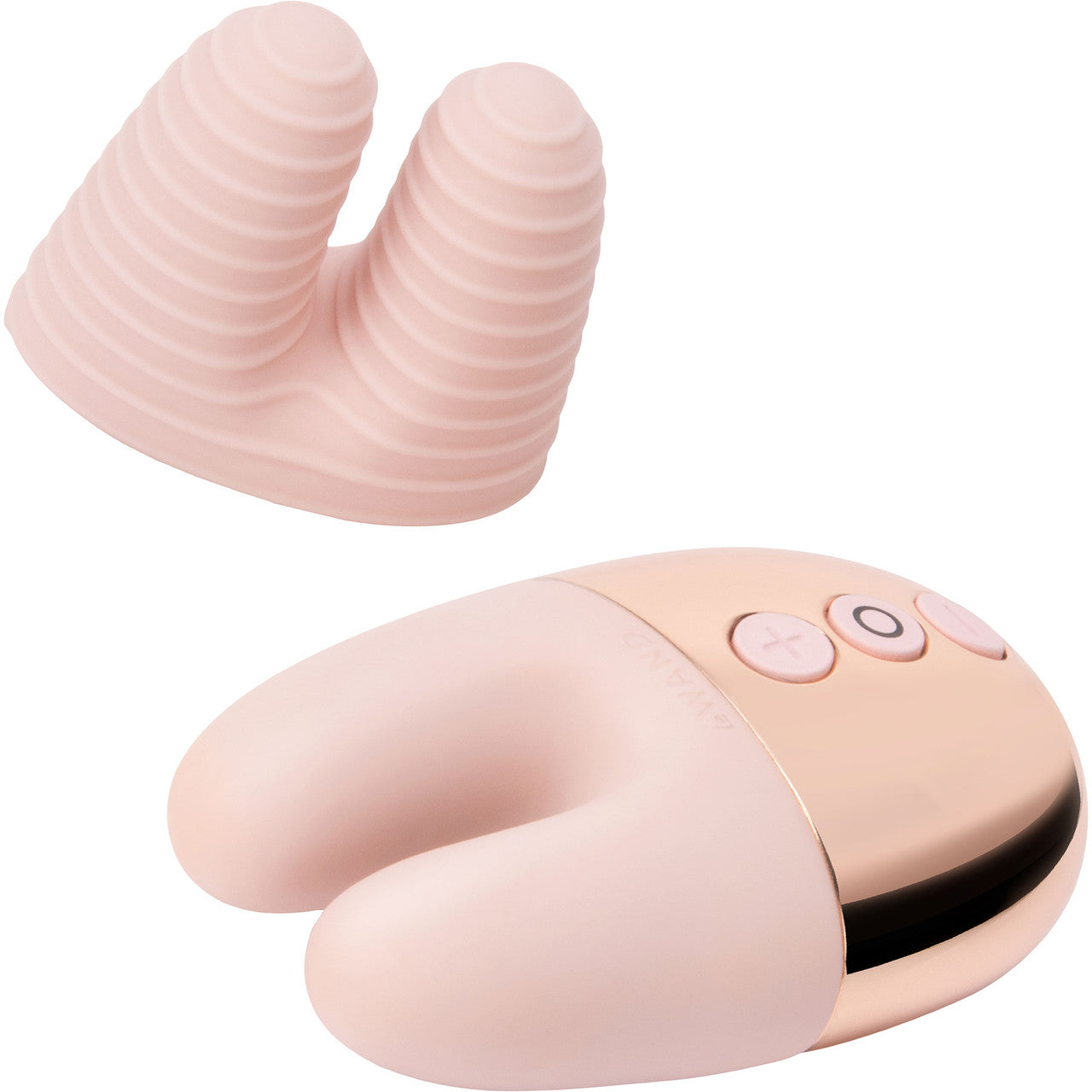 Le Wand Double Vibe Waterproof Rechargeable Vibrator - Rose Gold