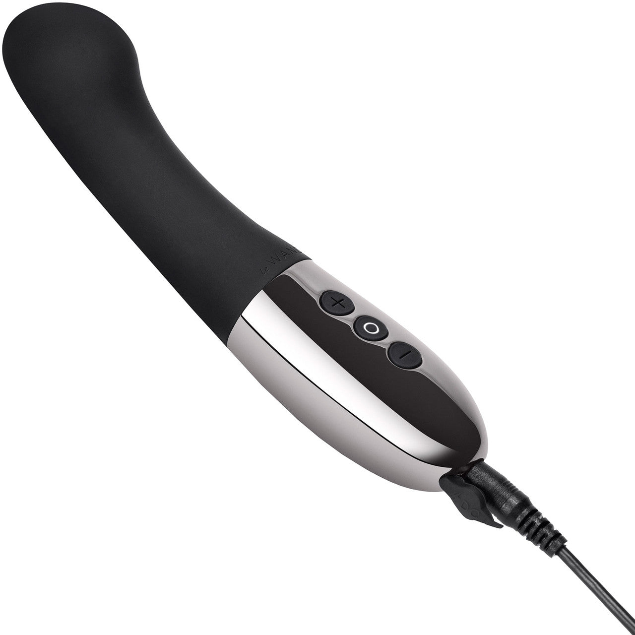 Le Wand Gee Waterproof Rechargeable Silicone G-Spot Vibrator - Black