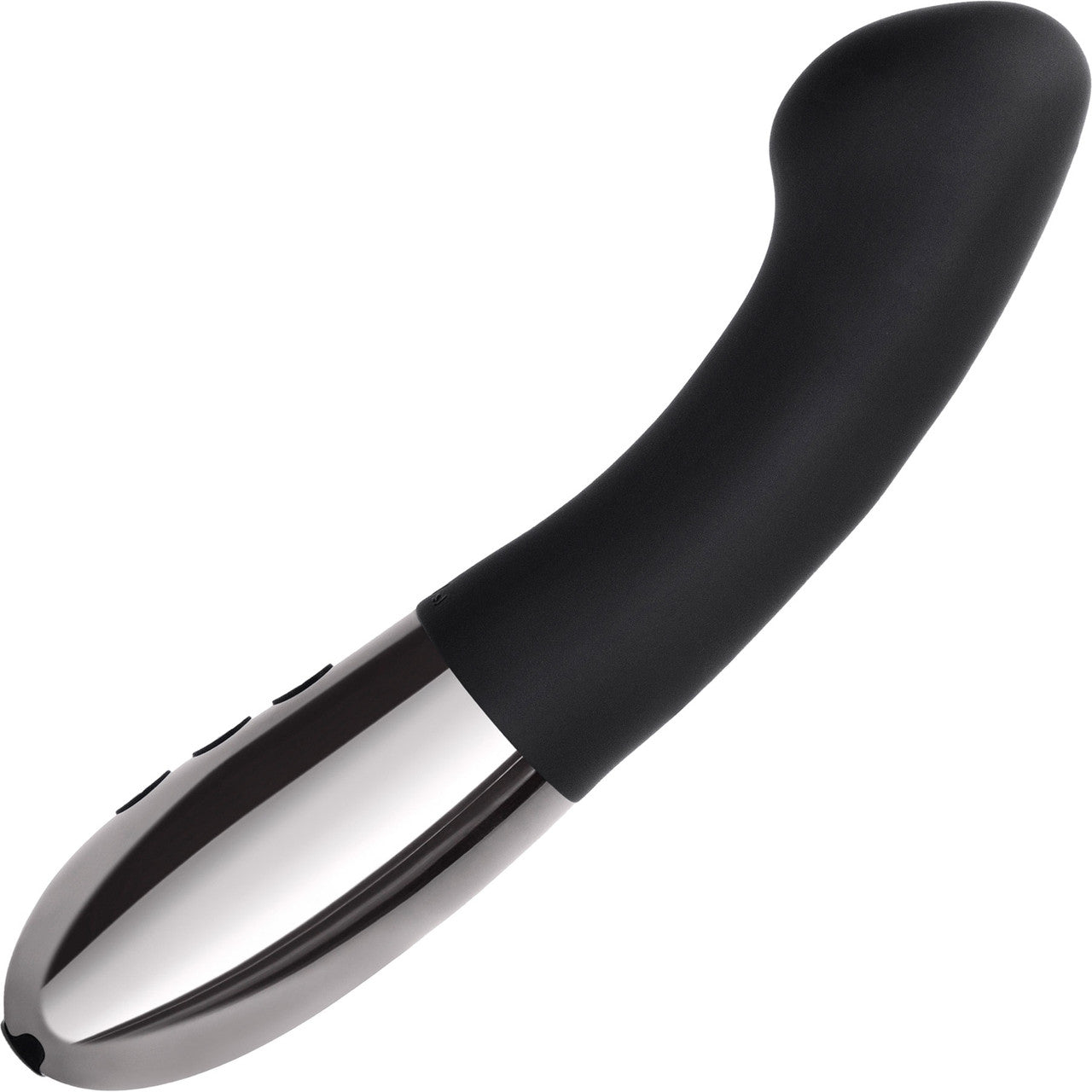 Le Wand Gee Waterproof Rechargeable Silicone G-Spot Vibrator - Black