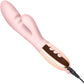 Le Wand Blend Waterproof Rechargeable Silicone Dual Stimulation Vibrator - Rose Gold