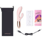 Le Wand Blend Waterproof Rechargeable Silicone Dual Stimulation Vibrator - Rose Gold