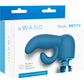 Le Wand Dual Petite Silicone Attachment For The Le Wand Petite Massager - Blue