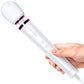 Le Wand Powerful Petite Plug-In Vibrating Body Massager - White