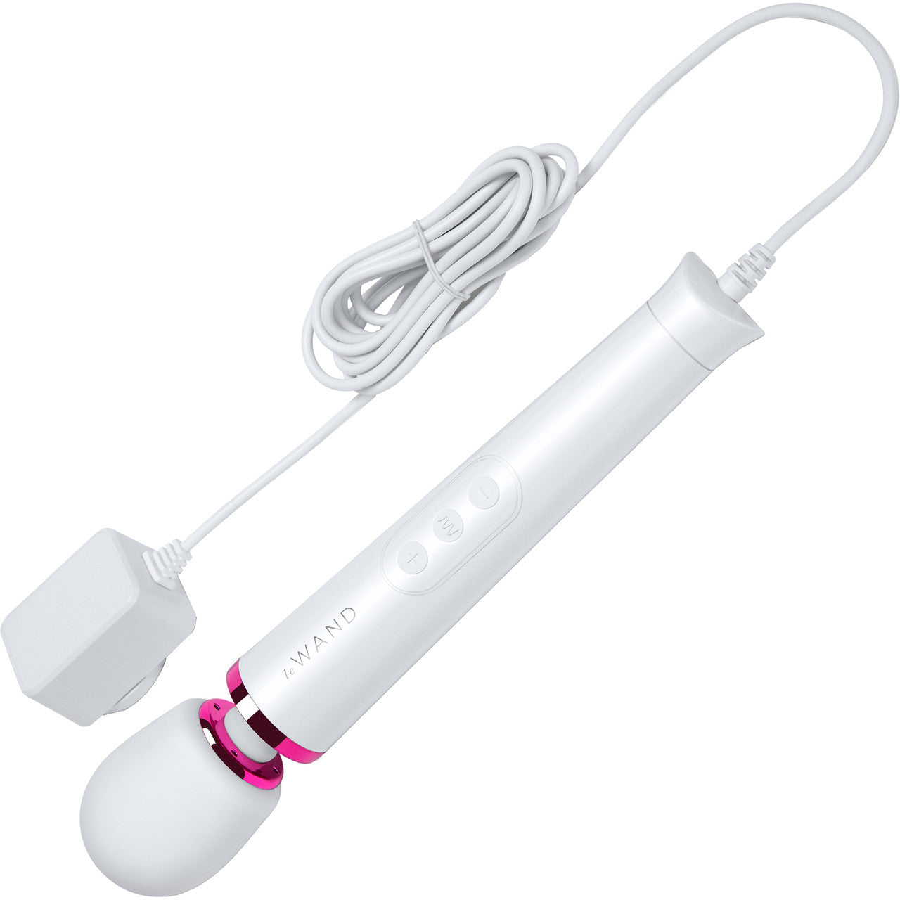 Le Wand Powerful Petite Plug-In Vibrating Body Massager - White