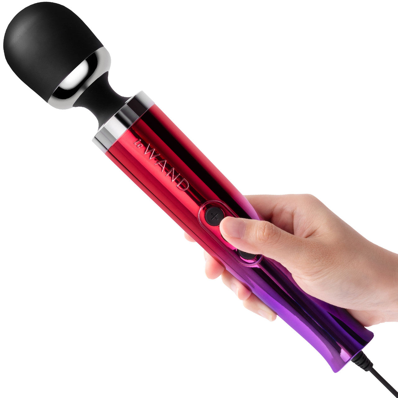 Le Wand Die Cast Plug-In Vibrating Body Massager - Ombre