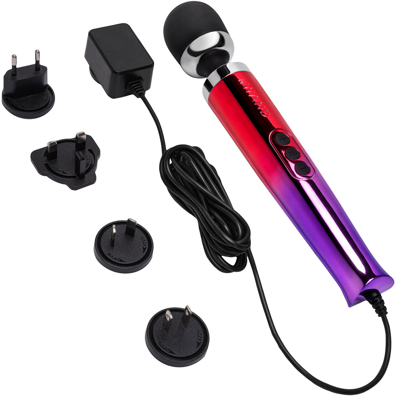 Le Wand Die Cast Plug-In Vibrating Body Massager - Ombre