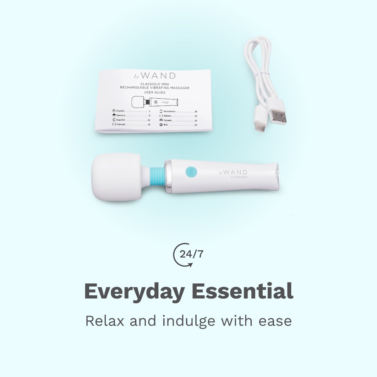 Le Wand Classique Mini Rechargeable Vibrating Massager