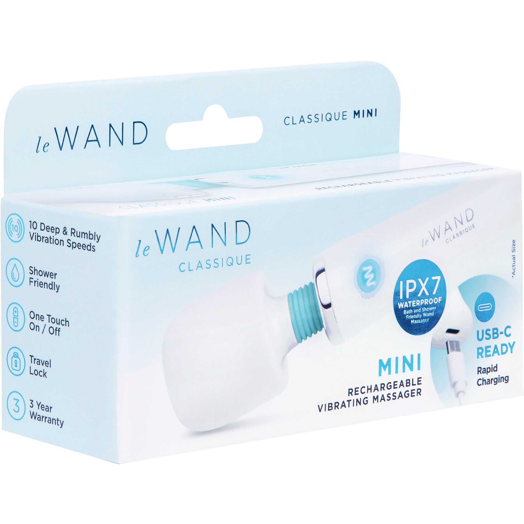 Le Wand Classique Mini Rechargeable Vibrating Massager