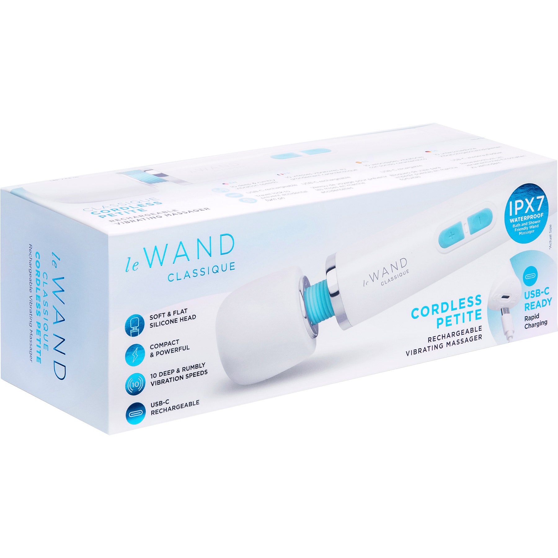 Le Wand Classique Cordless Petite Rechargeable Vibrating Massager