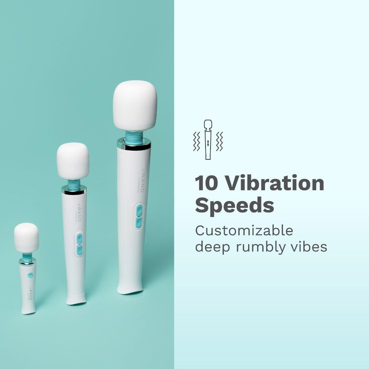 Le Wand Classique Cordless Original Rechargeable Vibrating Massager