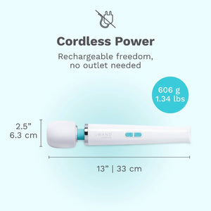 Le Wand Classique Cordless Original Rechargeable Vibrating Massager