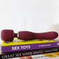 Le Wand Flat Top Fusion G Double-Ended Petite Wand Silicone Vibrator